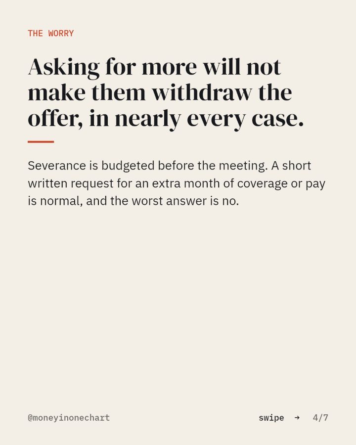 Slide 4 of 7: Asking for more will not make them withdraw the offer, in nearly every case.
